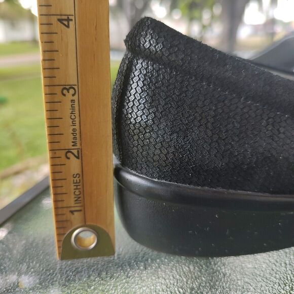 Alegria Shoes Women's Size 40 (US 9.5-10) LAU-870 Black Leather Slip On Strap - Picture 7 of 7